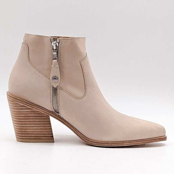 Rag&Bone Women Razor Nubuck Western Block heel ankle Boots size 9US EUR 39.5 - Picture 4 of 8
